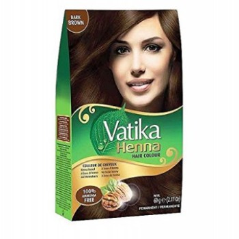 Barva na vlasy s hennou_DARK BROWN